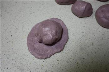 紫薯无花果软欧的做法步骤10