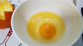 香橙蒸蛋的做法图解3