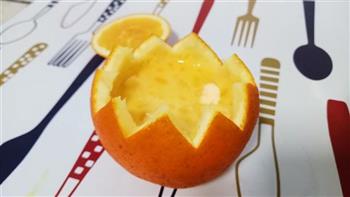 香橙蒸蛋的做法步骤4