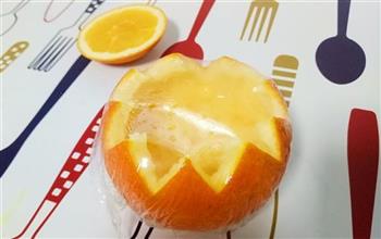 香橙蒸蛋的做法步骤5