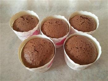 巧克力熔岩蛋糕的做法步骤7