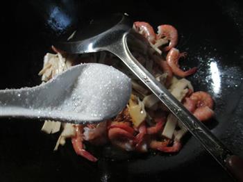 水笋炒海虾的做法图解7