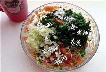 荠菜猪肉水饺的做法图解11