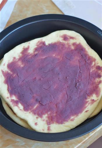 花朵紫薯面包的做法步骤11