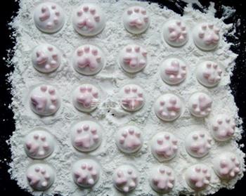 自制猫爪棉花糖的做法步骤12