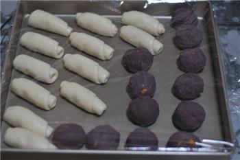 紫薯蛋黄酥的做法步骤14