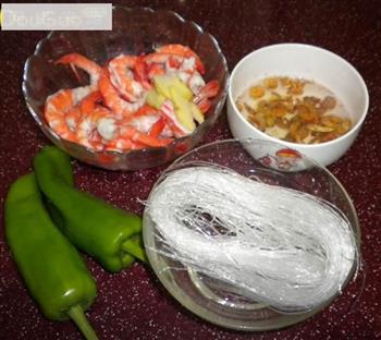 金银虾粉丝煲的做法步骤1