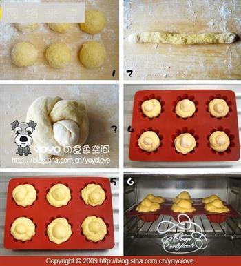 美白滋润的小面包-木瓜ARTISAN BREAD的做法步骤1