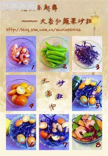 大杏仁蔬果沙拉的做法步骤1