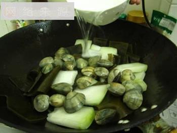 蛤蜊冬瓜海带解暑汤的做法图解3