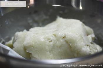 椰香芝士奶黄冰皮月饼的做法步骤6