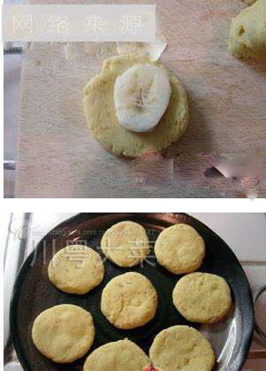 香蕉红薯饼的做法步骤6