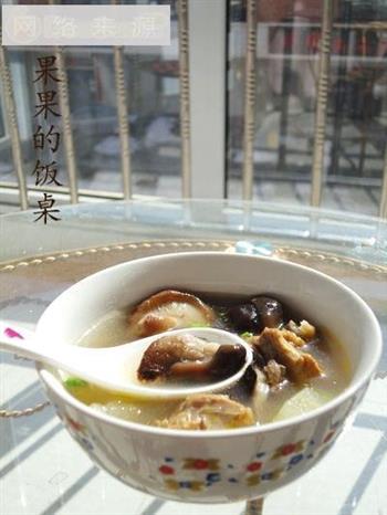 美容养颜汤-香菇鸡汤-春季美食的做法步骤5