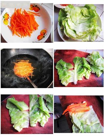 蔬菜卷的花样年华-春季美食的做法步骤2