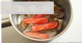 韩剧里出现频率最高的美食-韩式海鲜泡面的做法步骤2