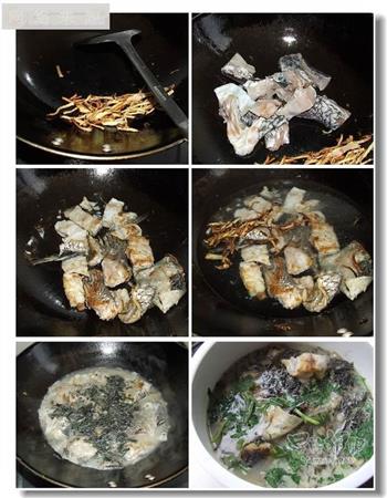 鱼排紫菜汤－春季美食的做法步骤2