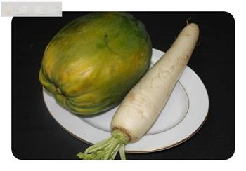 赛燕窝木瓜盅-春季美食的做法图解1