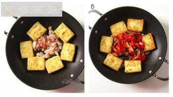 培根香煎豆腐的做法步骤4