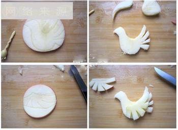 苹果鸟的做法-水果拼盘的做法步骤5