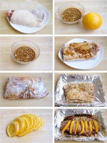 香橙烤鸭胸-烤箱食谱的做法步骤1