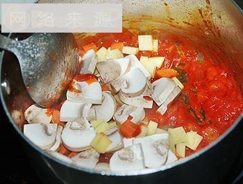 开胃养颜-经典意式蔬菜汤的做法步骤6