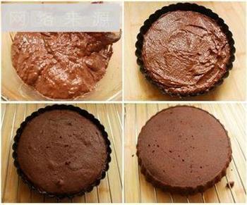 巧克力奶油蛋糕的做法步骤2