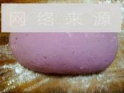 紫薯发面饼的做法步骤5