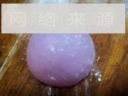 紫薯发面饼的做法步骤6