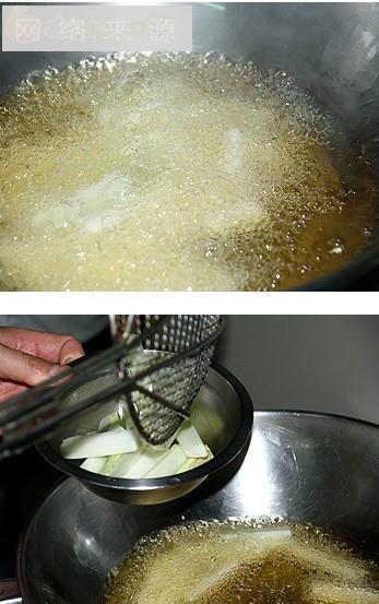 夏季养生-毛豆扁尖笋炒瓠子的做法图解4
