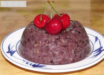 紫米绿豆糯米糕的做法步骤3