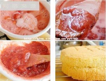 奶油草莓蛋糕的做法步骤2