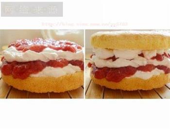 奶油草莓蛋糕的做法步骤3