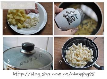 经典懒人餐-土豆培根炒意大利面的做法步骤1