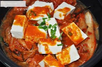 韩式辣白菜鲭鱼汤的做法图解6