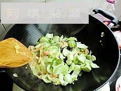 姜米炒青菜的做法步骤5