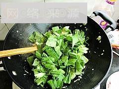 姜米炒青菜的做法步骤6