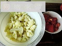 简单家常菜-茄汁花菜的做法步骤4
