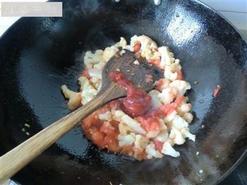 简单家常菜-茄汁花菜的做法步骤7