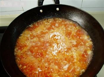 西红柿面絮汤的做法步骤9