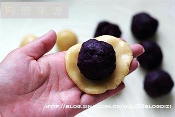 迷你紫薯月饼的做法步骤7