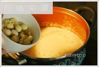 莲子双米粥的做法步骤6