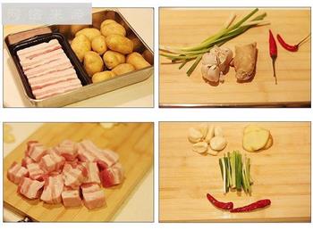 红烧肉炖土豆的做法步骤1