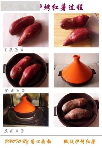烤红薯VS自制比萨酱VS红薯腊肠西兰花比萨的做法步骤1