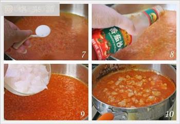 番茄鳕鱼浓汤的做法步骤7