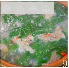枸杞叶猪肝汤的做法步骤9