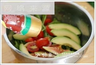牛油果蔬菜沙拉的做法步骤8