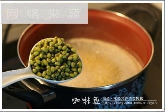 小米绿豆粥的做法步骤5