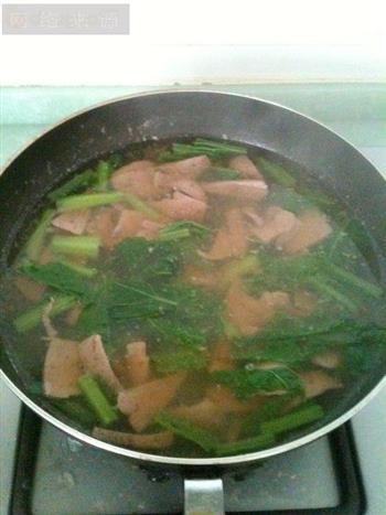 春菜猪肝汤的做法步骤6