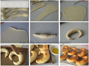 金牛角面包的做法步骤1