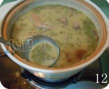 绿豆乳鸽汤的做法步骤12